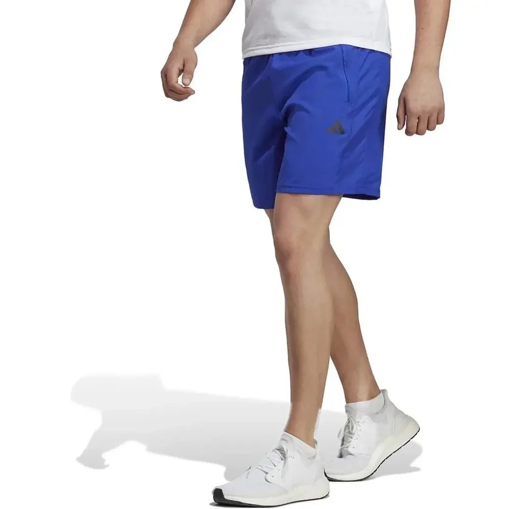 NWT Adidas Lucid Blue Train Essentials Woven Training Shorts Men's Size 2XL